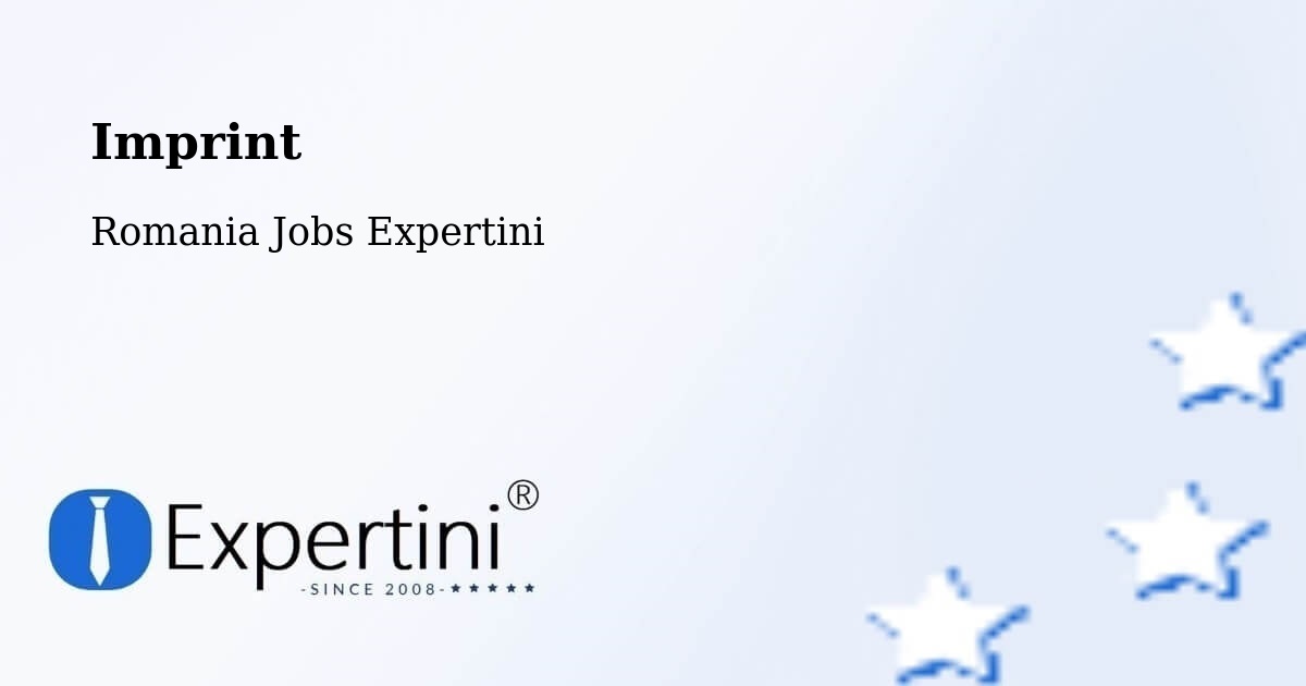 Imprint – Cavnic - Romania Jobs Expertini